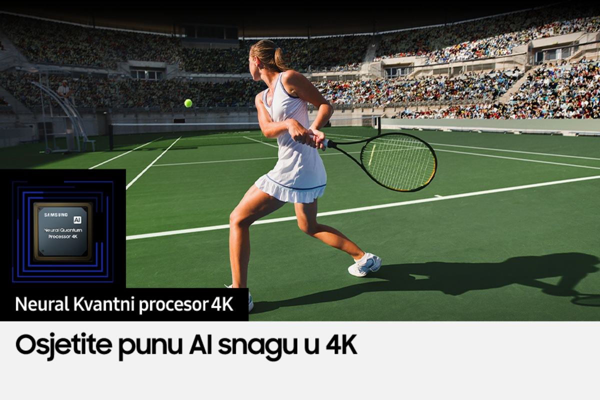 Neo QLED TV QN90B sa snažnim Samsung Neural Kvantnim procesorom 4K poboljšava sadržaj