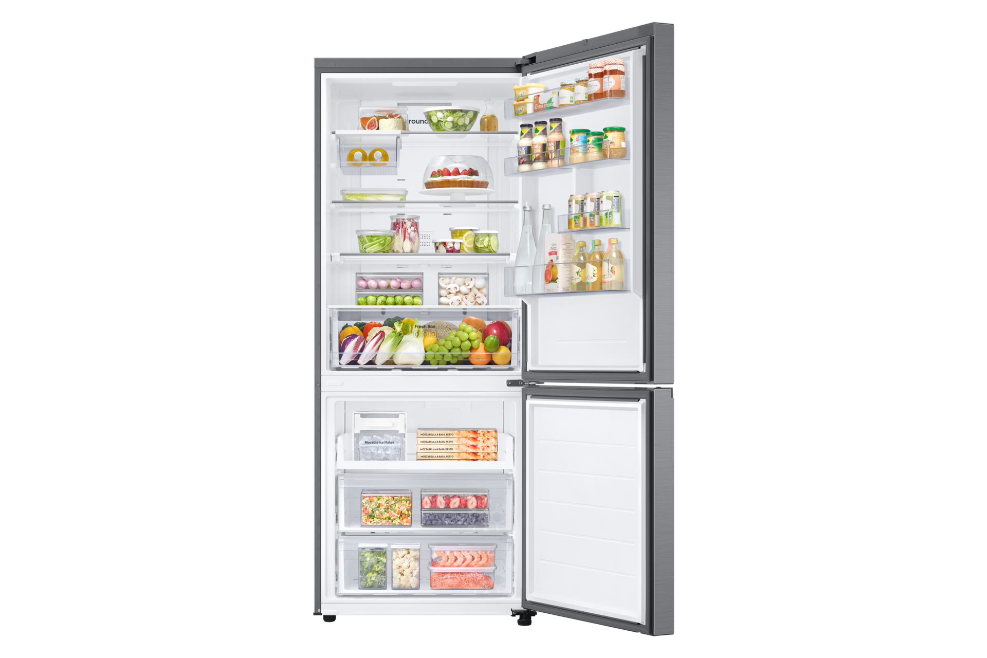 front-open-with-food Refined Inox