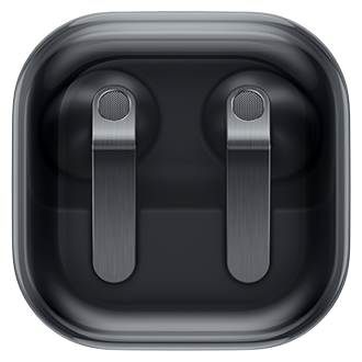 Galaxy Buds4 Case-Closed Black 