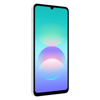 Galaxy A08 Front-L30 Silver 