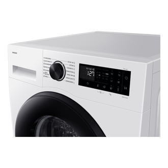 Laundry WW5000F with SmartThings AI Energy mode and Grade A Energy Efficiency Panel-Control White 