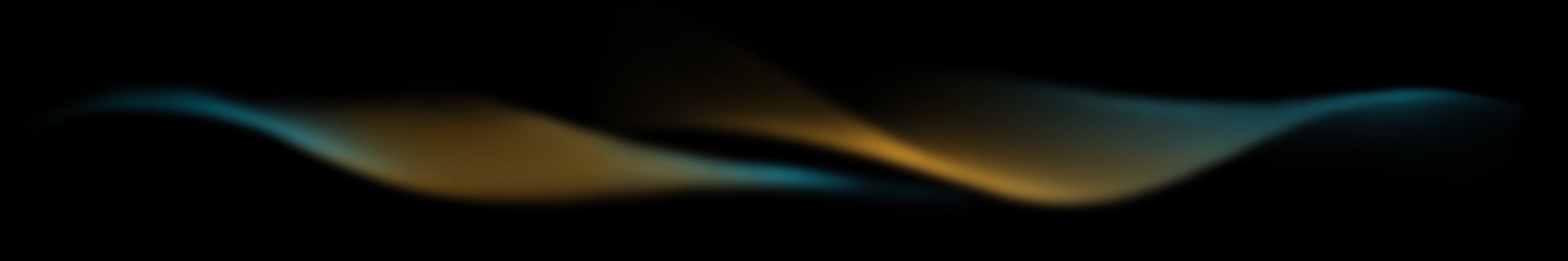 Colorful waves on dark background.