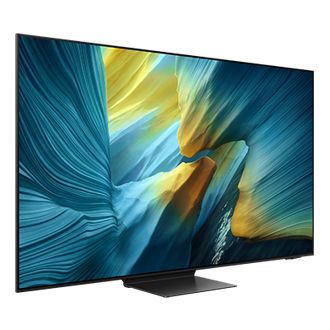 OLED S95F 4K Samsung Vision AI Smart TV (2025) L-Perspective1 Black 