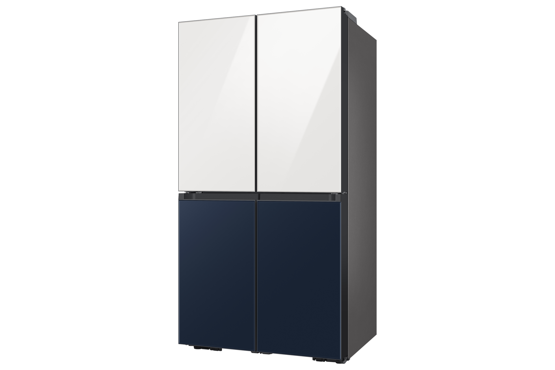 RF7000CC French Door Refrigerators with All Around Cooling R-Perspective Clean White&Clean Navy 