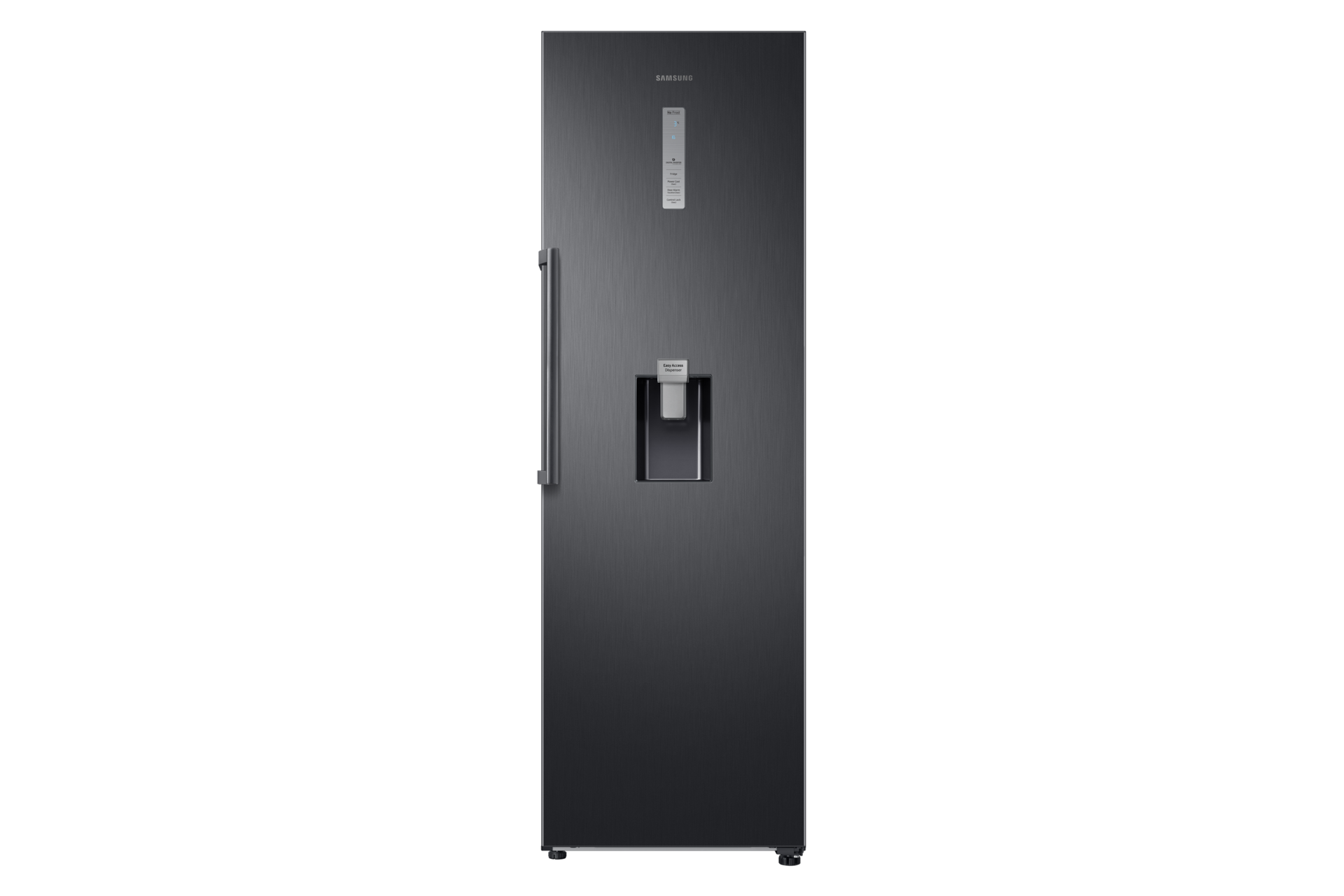390L Upright Fridge with Water Dispenser black Samsung Bangladesh