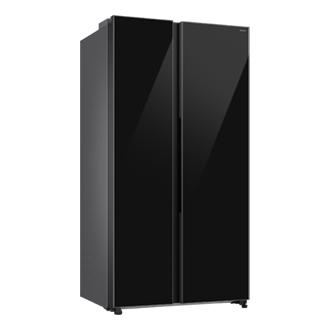 Bespoke AI Refrigerator SBS AI Energy mode L-Perspective Clean Black 