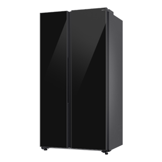Bespoke AI Refrigerator SBS AI Energy mode R-Perspective Clean Black 
