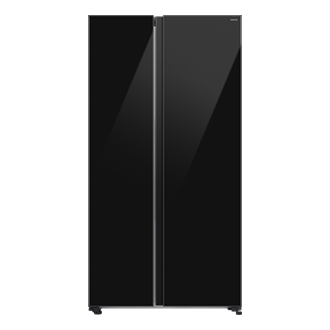 Bespoke AI Refrigerator SBS AI Energy mode Front Clean Black 