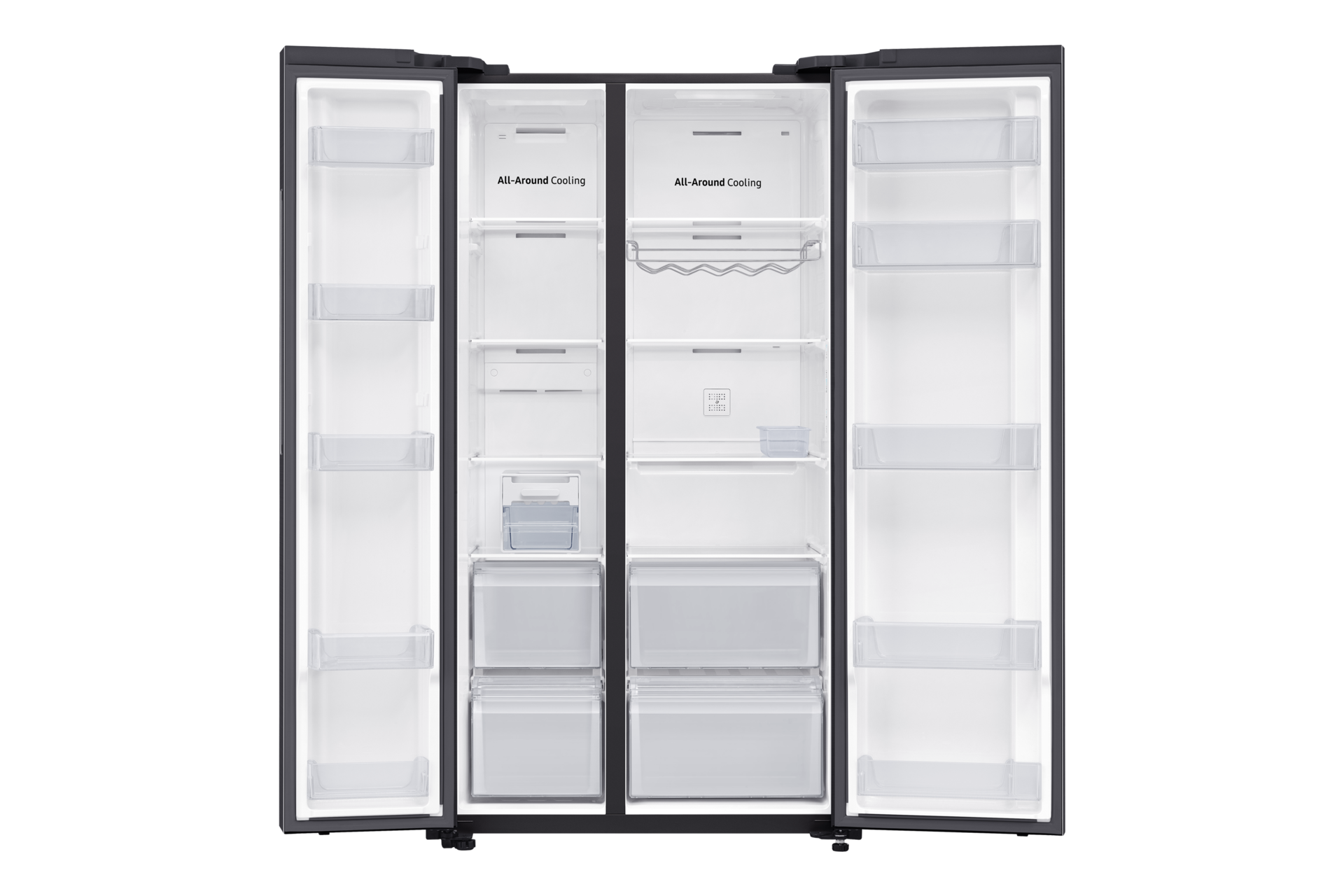 647L SpaceMax Technology Side By Side Refrigerator RS72R5011B4/D2 Black