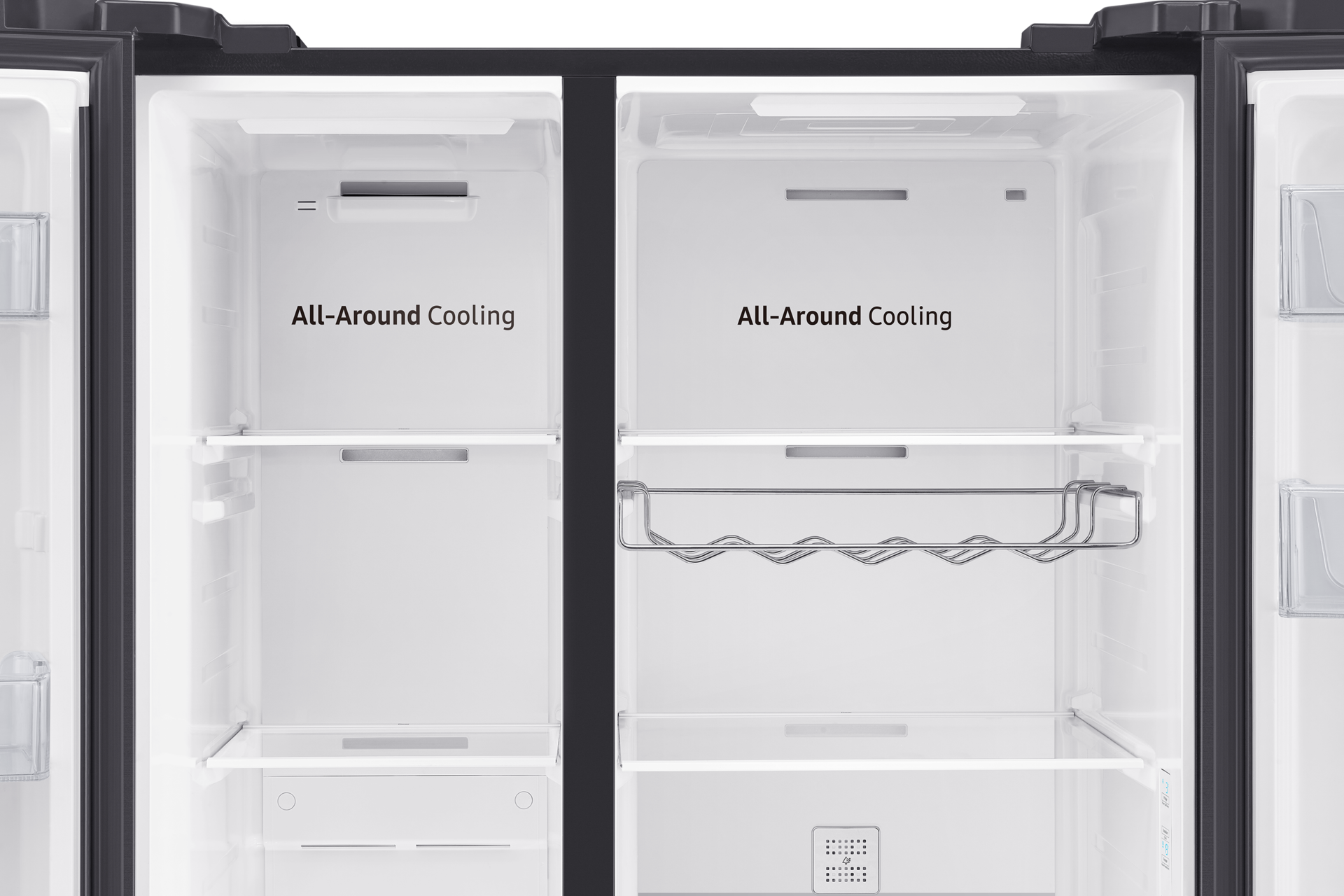 647L SpaceMax Technology Side By Side Refrigerator RS72R5011B4/D2 Black