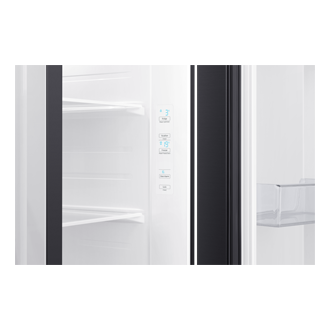 647L SpaceMax Technology Side By Side Refrigerator RS72R5011B4/D2 Black