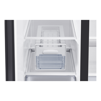 647L SpaceMax Technology Side By Side Refrigerator RS72R5011B4/D2 Black