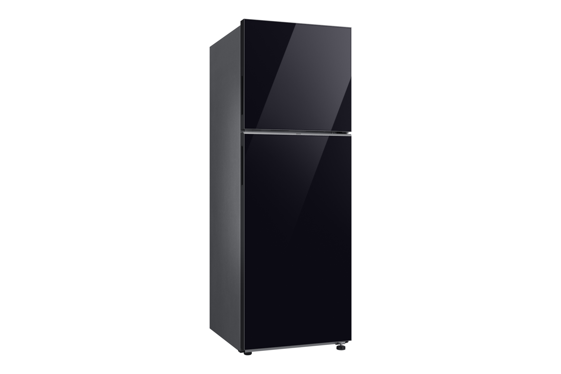 RT5300C Top Mount Freezer Refrigerators with Bespoke Design L-Perspective Clean Black 