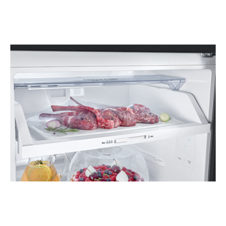 RT5300C Top Mount Freezer Refrigerators with SpaceMax™ Detail-Optimal-Fresh Black 