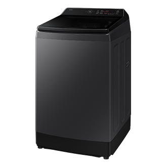 Bespoke AI Top Load Washer with AI Wash and Ecobubble™ R-Perspective Gray 