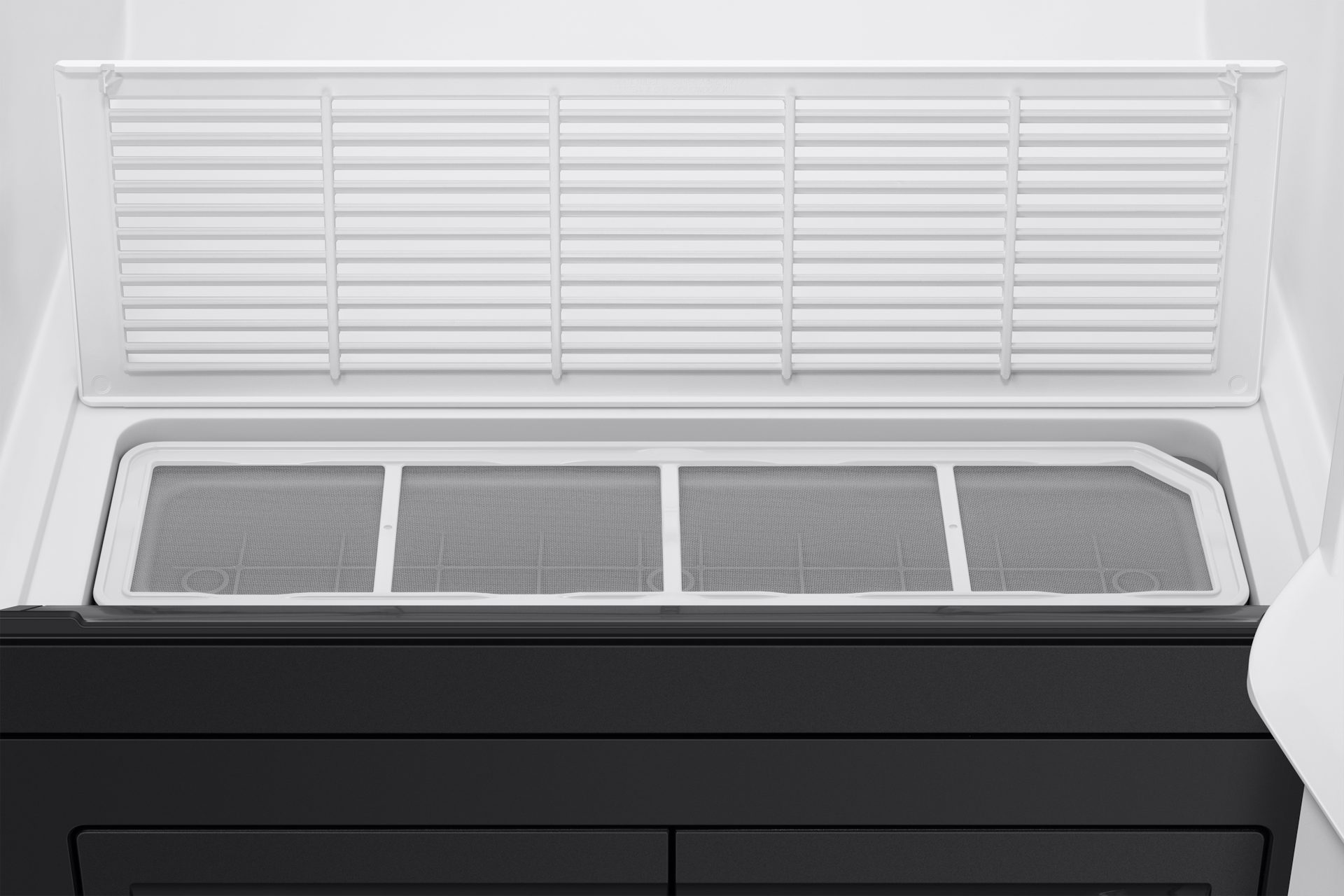 AirDresser droog- en stoomkast DF18CB8700CR Detail-Filter-Bottom Silver 