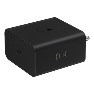 60W Power Adapter (TA only, W/O Cable) L-Perspective Black 