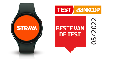 Galaxy Watch4 en Strava*. De perfecte match. 