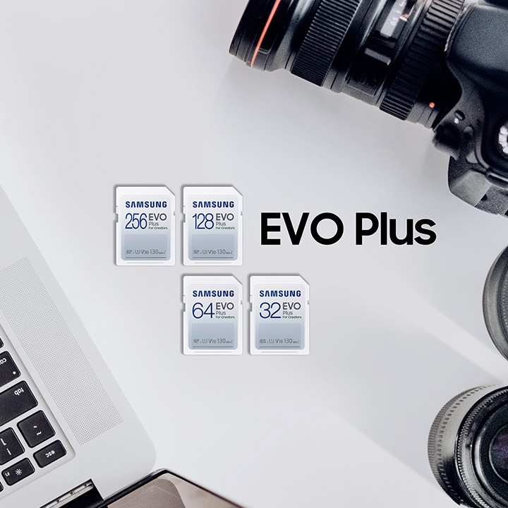 EVO Plus microSDXC Memory Card 64GB Memory & Storage - MB-MC64HA/AM