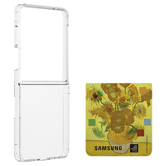 XPlus Van Gogh Flipsuit Case for Z Flip7 case Yellow 