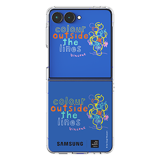 Xplus Van Gogh Flipsuit Case for Galaxy Z Flip7 Front Blue 
