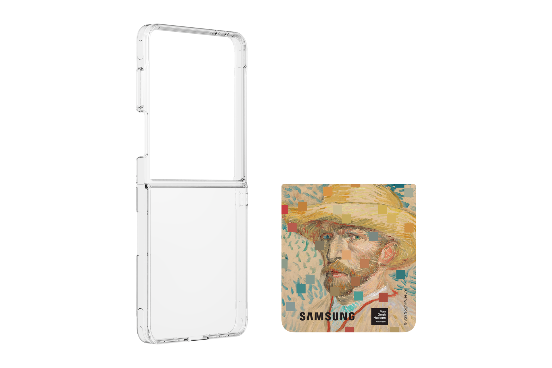 Flipsuit Card with Case for Galaxy Z Flip7 case Taupe 