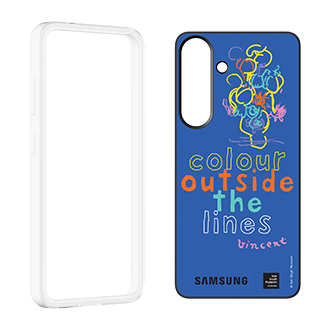 XPlus Van Gogh Flipsuit Case for S25 case Blue 