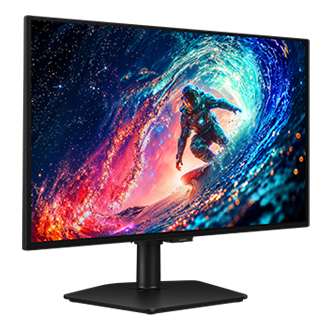 27 Inch Odyssey OLED G6 G61SH QHD 240Hz Gaming Monitor L-perspective Black 