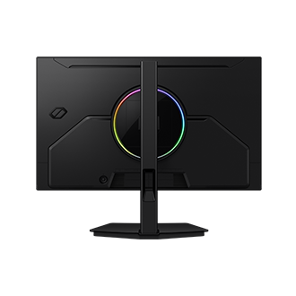 Achterkant van de Samsung Odyssey G8.