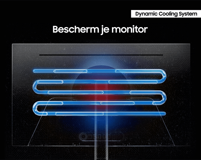 Protect your screen with dynamic cooling system.