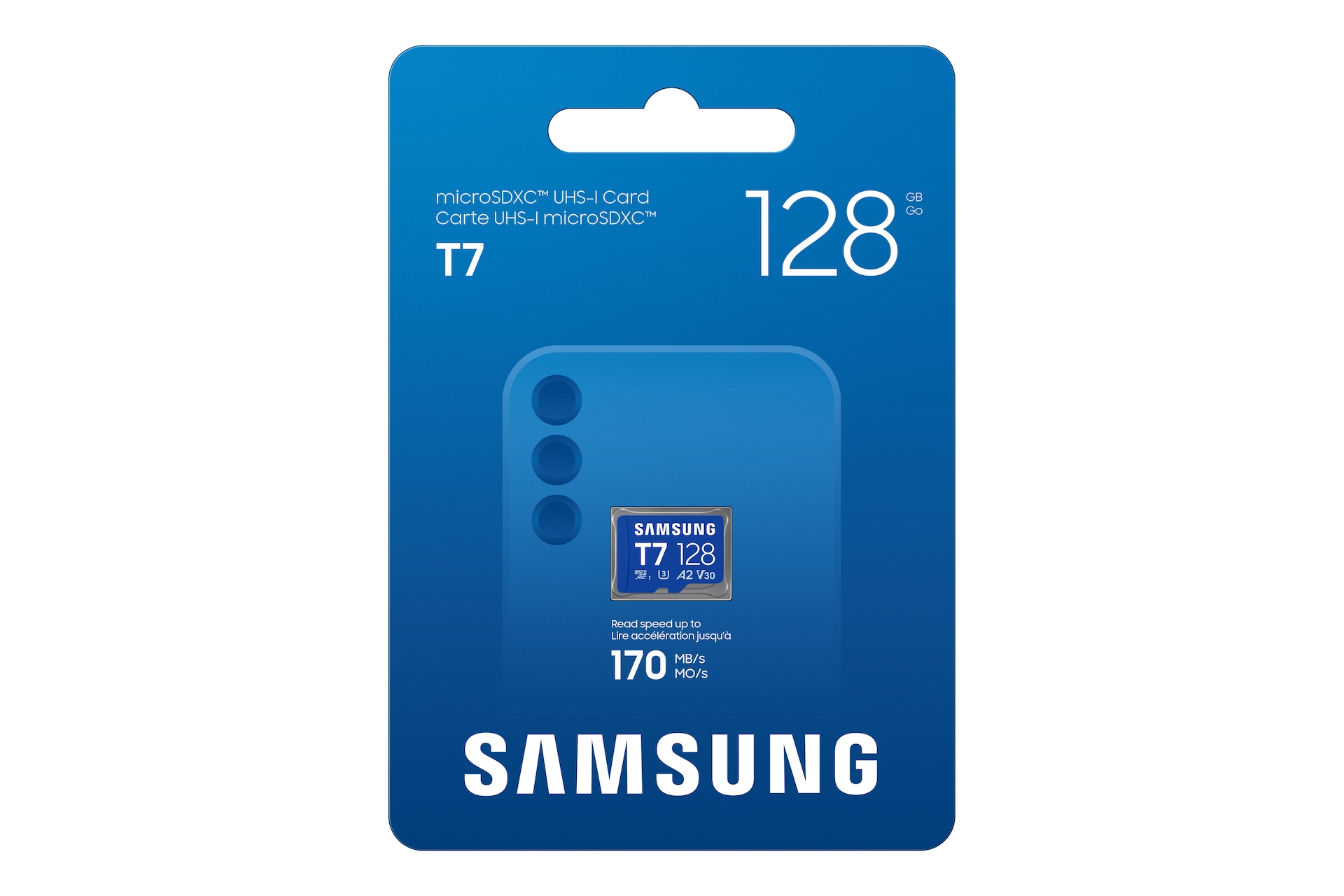 T7 microSDHC™ UHS-I Card 128GB Blue