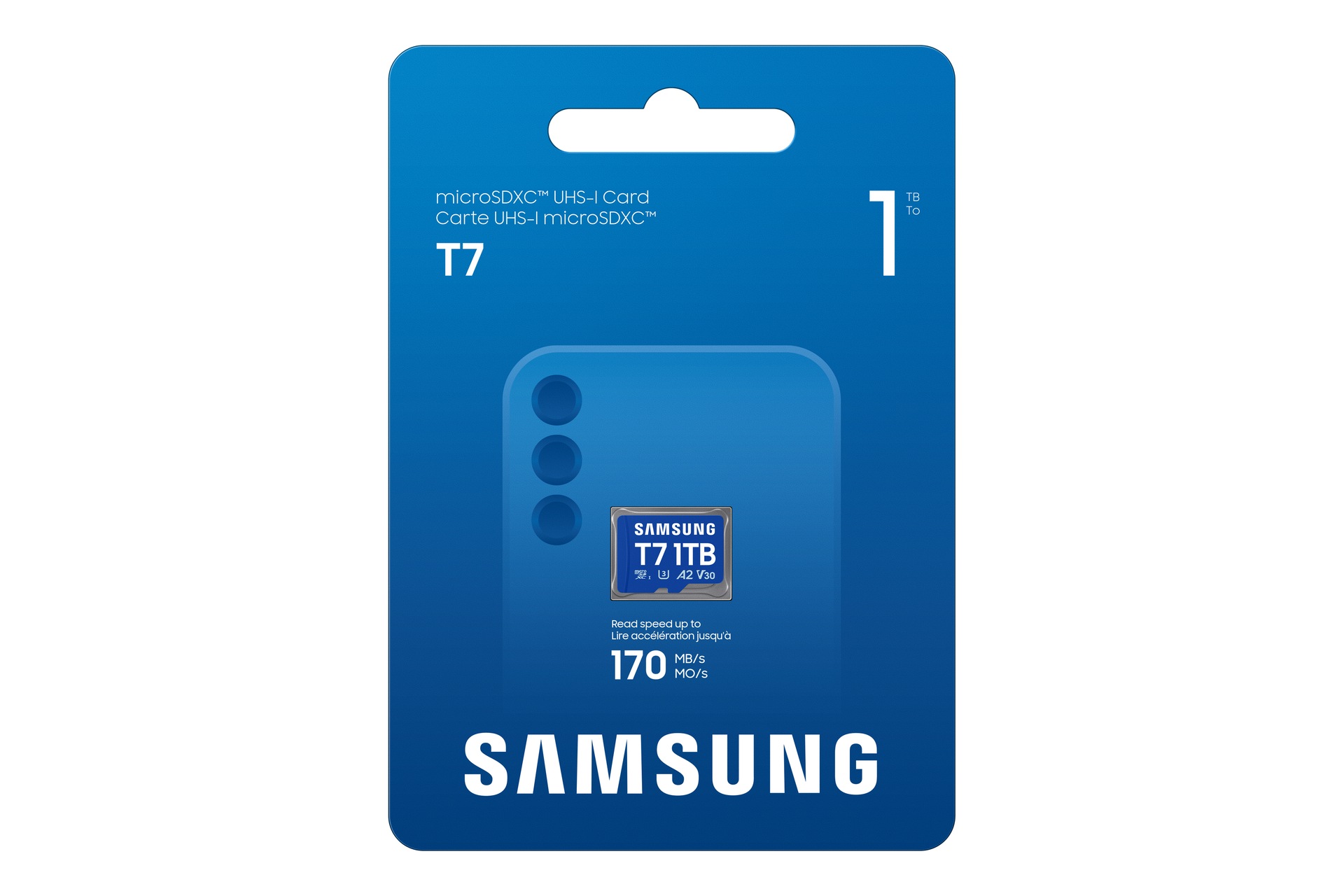 T7 microSDHC™ UHS-I Card 1TB Blue
