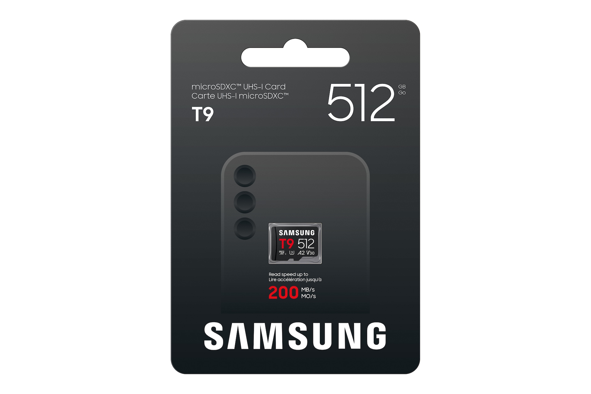 T9 microSDHC™ UHS-I Card 512GB Black