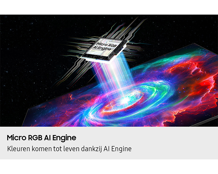 115” Micro RGB 4K Samsung Vision AI Smart TV (2025) Silver