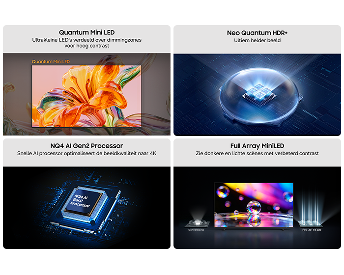 100" Neo QLED QN80H 4K Samsung Vision AI Smart TV (2026) Titanium Black