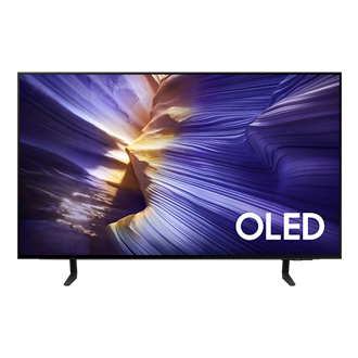42” OLED 4K Samsung Vision AI Smart TV S90F (2025) Front Black 