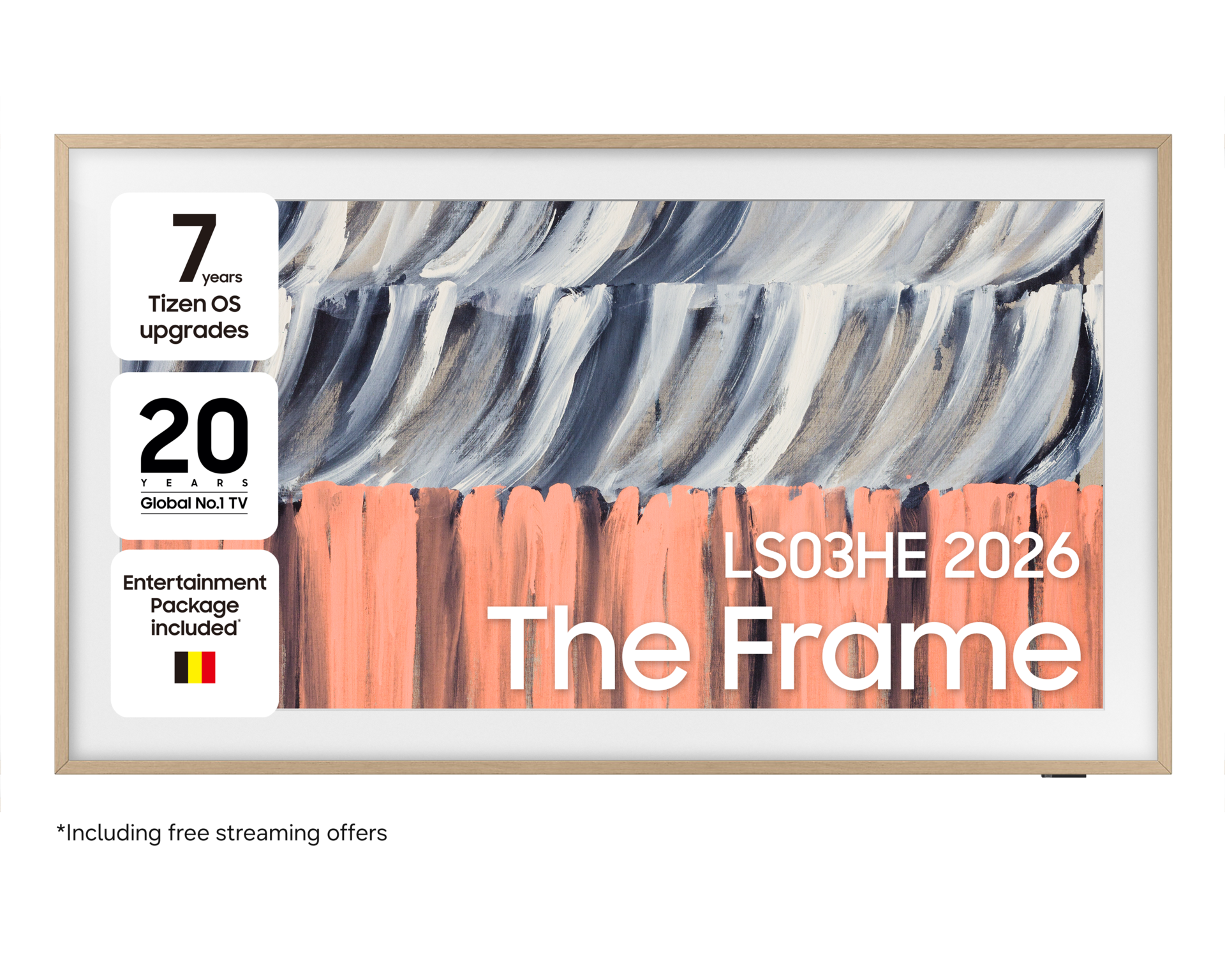 43" The Frame LS03HA Vision AI Smart TV (2026) Black