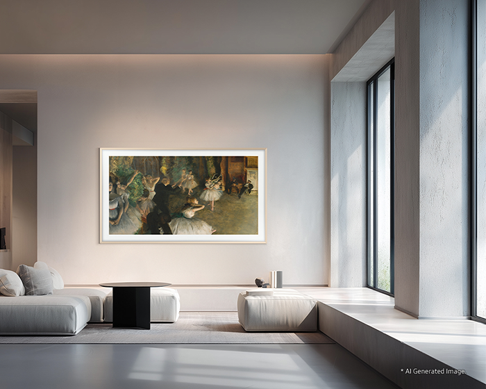 55" The Frame LS03HW Pro Vision AI Smart TV (2026) Black