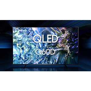 Een Samsung QLED Q60D TV.