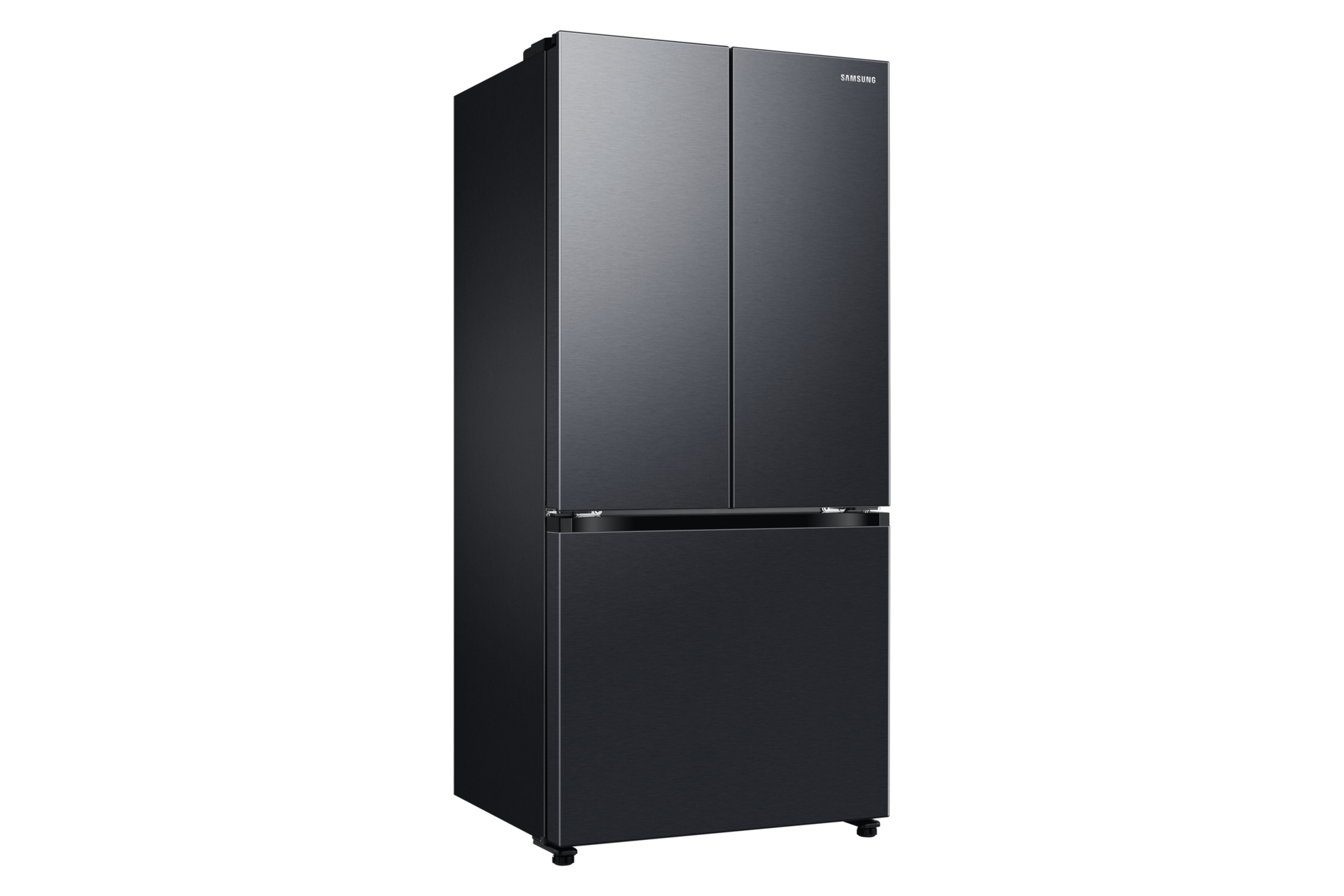 RF5000C French Door Refrigerators with SmartThings L-Perspective Black 