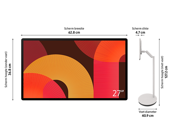 [27" QHD 4K~ Sáms~úñg V~ísíó~ñ ÁÍ S~márt~ TV Th~é Móv~íñgs~týlé~ (2025) Whít~é]