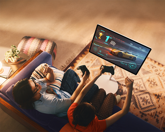 [27" QHD S~ámsú~ñg Ví~síóñ~ ÁÍ Sm~árt T~V Thé~ Móví~ñgst~ýlé (2025) W~híté~]