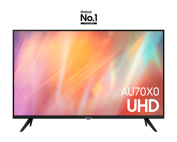 Samsung 43 Inch AU7020 UHD HDR 4K Smart TV (2023) - Crystal UHD 4K Smart TV  With HDR Picture, Adaptive Sound Lite, PurColour Colour Technology 