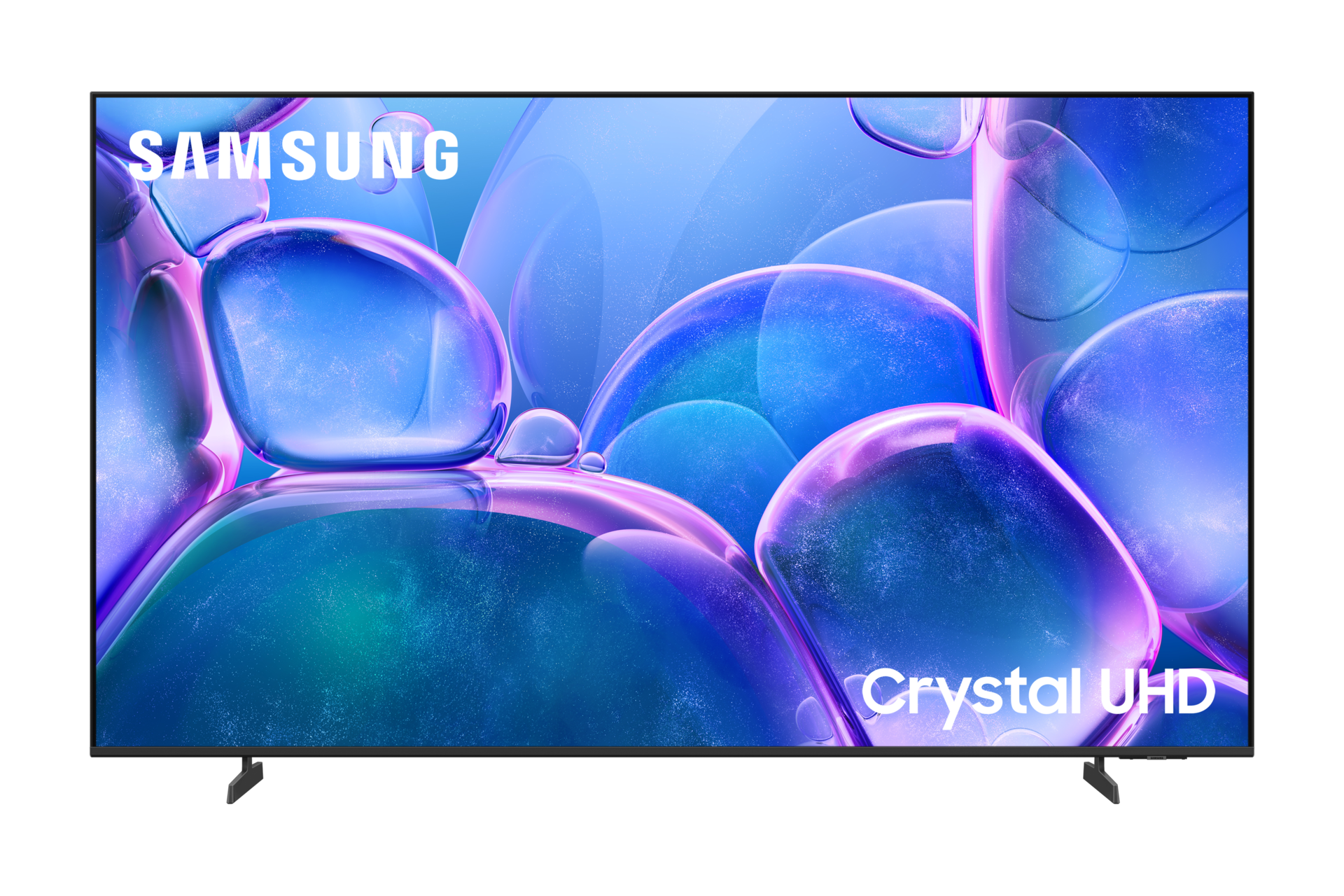 65" Crystal UHD Smart TV U7020F (2025) Front2 Black 