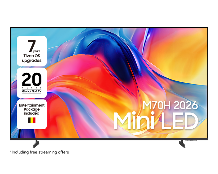 85" Mini LED 4K Vision AI Smart TV M70H (2026) Titanium Black