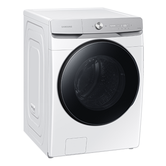 20kg AI Display Wasmachine - AI Wash met witte afwerking L-Perspective White 