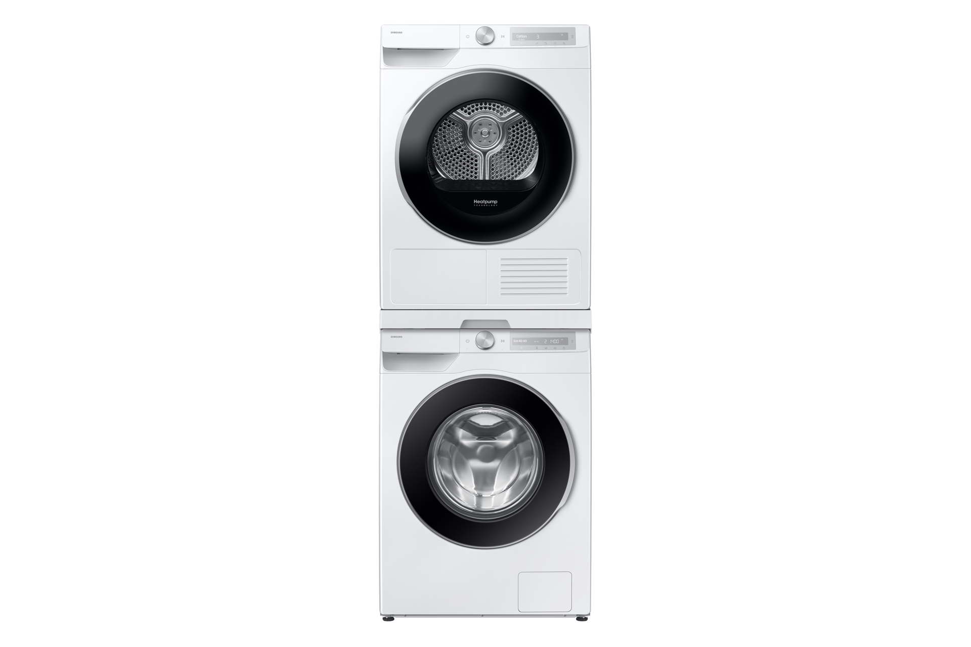 AI Ecobubble™ Wasmachine 6000-serie WW11DG6B25L Stack-Front-Door-Closed White 