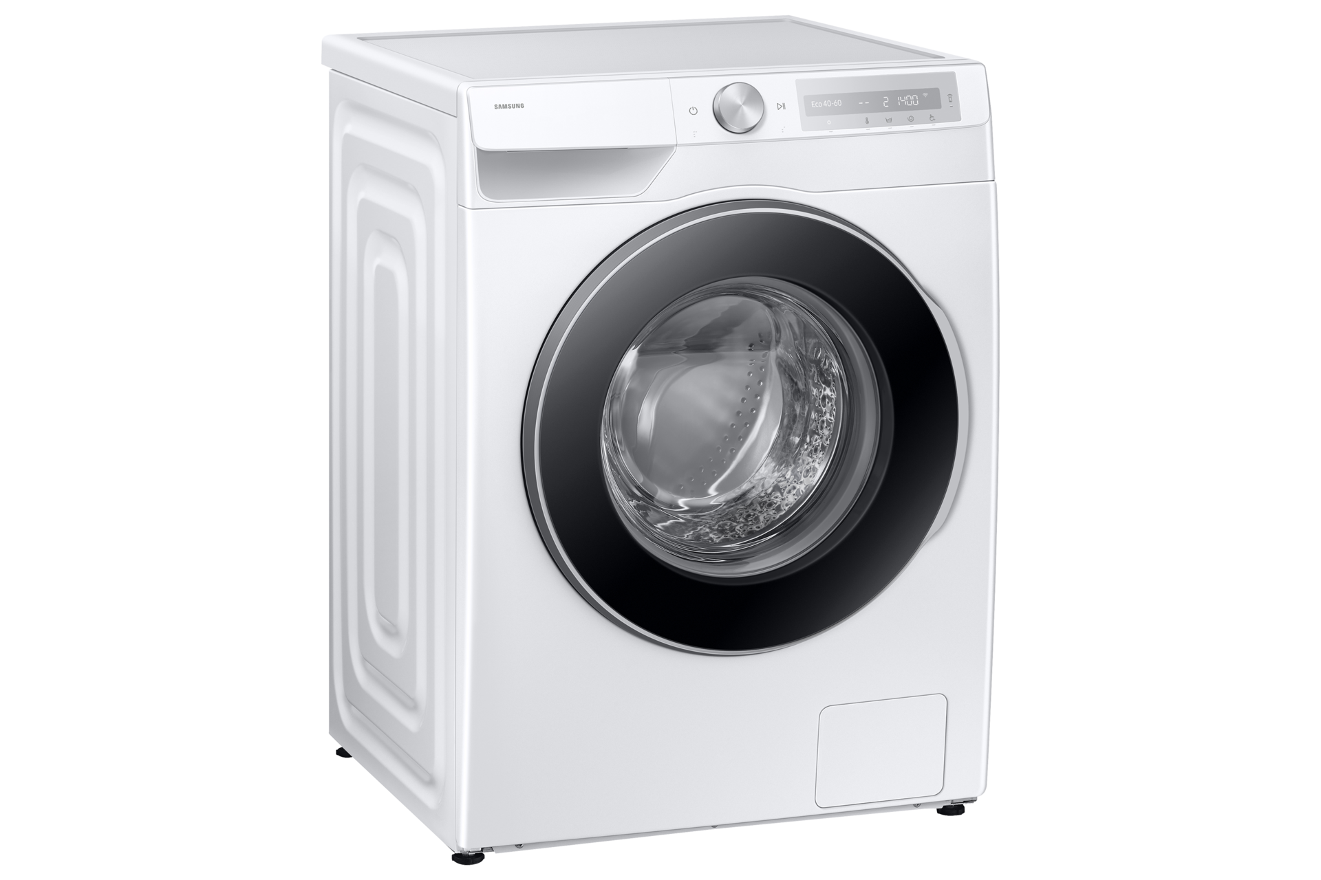 AI Ecobubble™ Wasmachine 6000-serie WW11DG6B25L L-Perspective White 