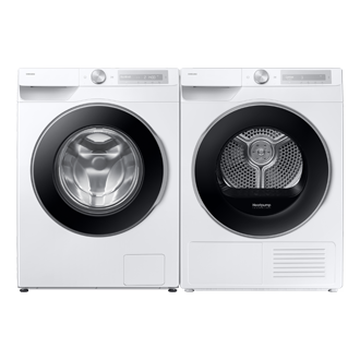 AI Ecobubble™ Wasmachine 6000-serie WW11DG6B25L Front-Pair White 