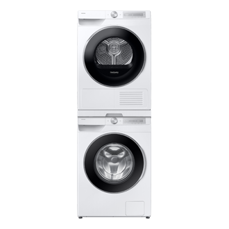 AI Ecobubble™ Wasmachine 6000-serie WW11DG6B25L Stack-Front-Door-Closed White 